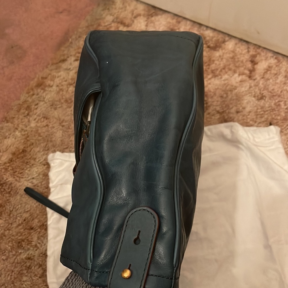 MARC BY MARC JACOBS- teal moto shoulder bag ✨NWT✨ - Picture 14 of 16